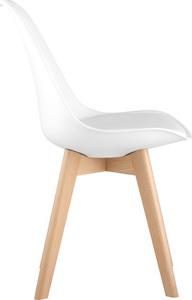 Стул Stool Group Frankfurt белый/деревянные ножки Y863 white (1250425806) – фото 3
