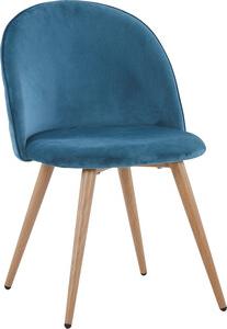 Стул Stool Group Лион велюр с ромбами/аквамарин DC-69030A HLR-60 (1251102216)