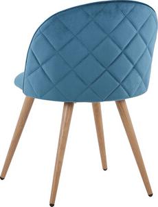 Стул Stool Group Лион велюр с ромбами/аквамарин DC-69030A HLR-60 (1251102216) – фото 4