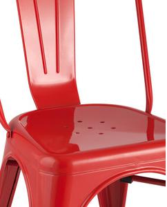 Стул Stool Group Tolix красный глянцевый YD-H440B LG-03 (1245511140) – фото 6