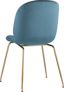 Стул Stool Group Турин бархат маренго/золотые ножки 8329 velvet blue (1245307468) – фото 3