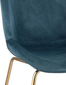 Стул Stool Group Турин бархат маренго/золотые ножки 8329 velvet blue (1245307468) – фото 4