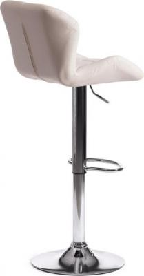 Барный стул TetChair Biaggio (mod. KY717) металл/экокожа 44x50x83/103 белый/хром (1524561482) – фото 7