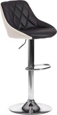 Барный стул TetChair Messy (mod. KY704C) металл/экокожа черный/белый/хром (1431865876) – фото 6