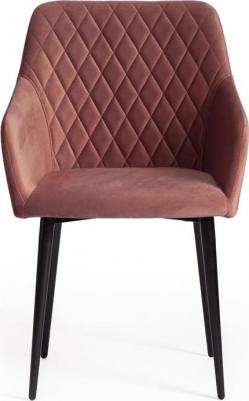 Кресло TetChair Bremo (mod. 708) ткань/металл коралловый barkhat 15/черный (1299953838) – фото 1