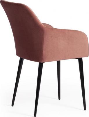 Кресло TetChair Bremo (mod. 708) ткань/металл коралловый barkhat 15/черный (1299953838) – фото 4