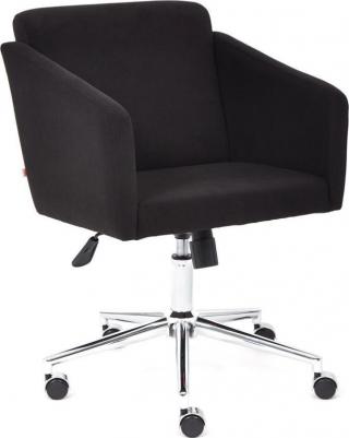 Кресло ТС 61х39х98 см флок хром черный (1312799574)
