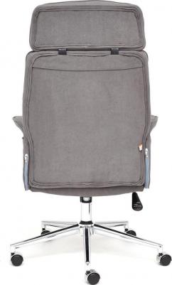 Кресло ТС 64х47х128 см флок серый (1312832554) – фото 1