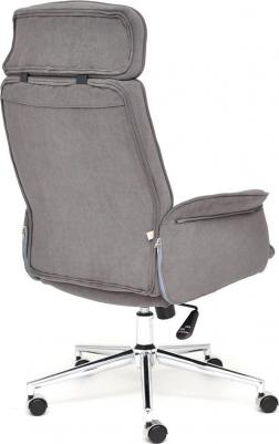 Кресло ТС 64х47х128 см флок серый (1312832554) – фото 6