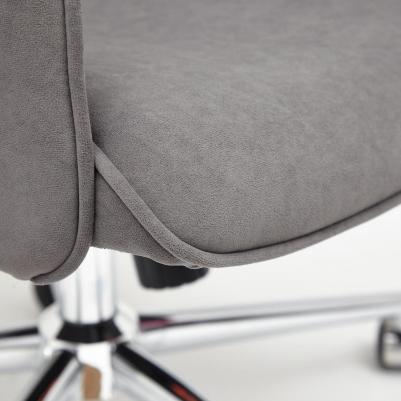 Кресло ТС 64х47х128 см флок серый (1312832554) – фото 7