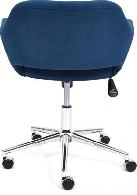 Кресло ТС 66х54х95 см флок хром синий (1312540148) – фото 2