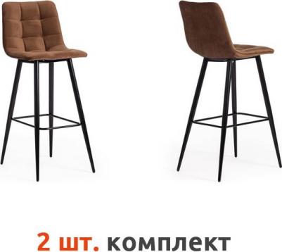 Стул барный ТС 50х44х104 см коричневый (1312764475) – фото 17