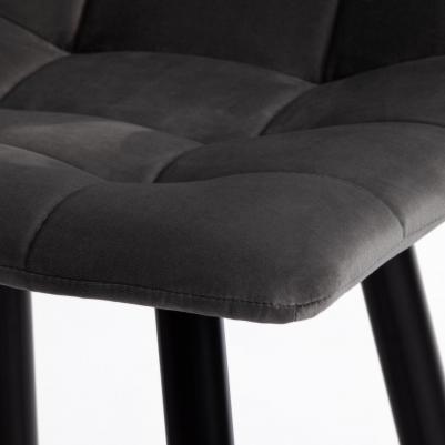 Стул обеденный ТC 55x44x94 см Серый /черный (1439521401) – фото 9