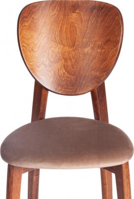 Стул TC коричневый/белый 44x54x95 см (1301169211) – фото 10