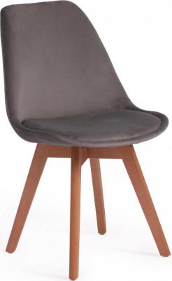 Стул TC Tulip Soft 54x47x83 см светло-серый/натуральный (1487999877)