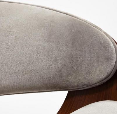 Стул TetChair Lando (mod. 8036) дерево/ткань орех/серый (1431861926) – фото 1