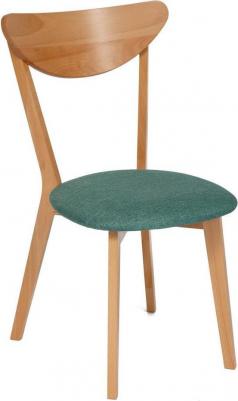 Стул TetChair Maxi каркас бук сиденье ткань, натуральный (бук), цвет сиденья оранжевый/мягкое сиденье (1276570912)