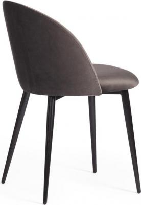 Стул TetChair Monro (mod. 710) ткань/металл темно-серый barkhat 14/черный (1300018912) – фото 1