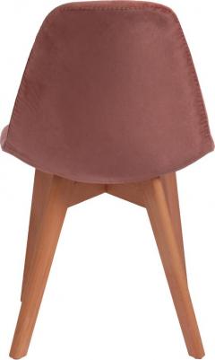 Стул TetChair Secret De Maison Cindy Soft (mod. C1021F1) вельвет/дерево коралловый (HLR 44) натуральный (1414007914) – фото 4