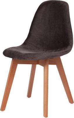 Стул TetChair Secret De Maison Cindy Soft (mod. C1021F1) вельвет/дерево серый (HLR 24) натуральный (1413991705) – фото 7