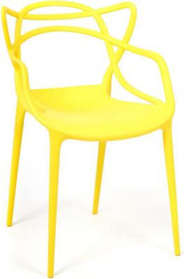 Стул SDM 54.5х56х84 см пластик жёлтый (1312834872)