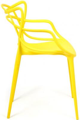 Стул SDM 54.5х56х84 см пластик жёлтый (1312834872) – фото 7