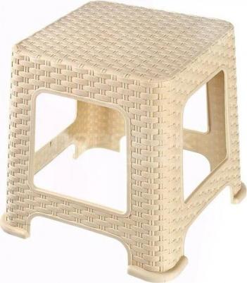 Табурет пластиковый "РОТАНГ" Н-35см "ВИОЛЕТ" 220101 (1550755814) – фото 1