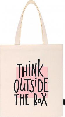 Сумка-шоппер канвас 40х35 см бежевый