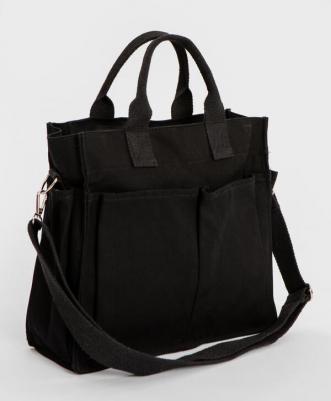 Сумка тоут черная (One size) – фото 5