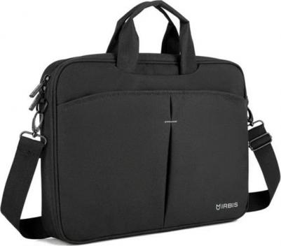 Сумка для ноутбука IC-014/Black 14", черная, классическая, нейлон/полиэстер
