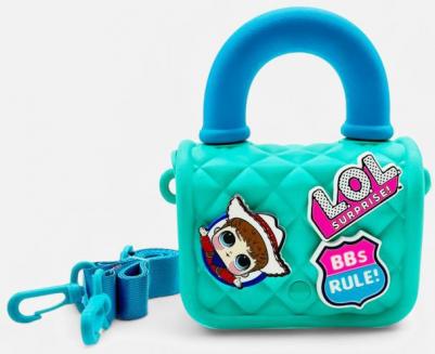 Мини - сумка со съемными элементами бирюзовая – фото 2