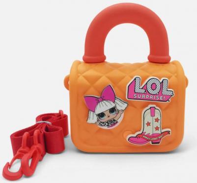 Мини - сумка со съемными элементами оранжевая – фото 6