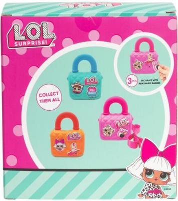 Мини - сумка со съемными элементами розовая – фото 1