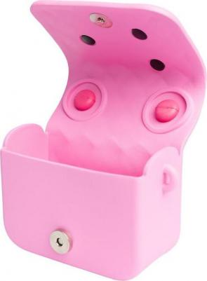 Мини - сумка со съемными элементами розовая – фото 7