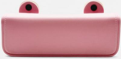 Сумка-пенал с ушками и со съемным элементом розовая – фото 8