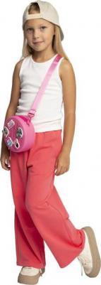 Сумка с джиббитсами круглая, розовая – фото 1