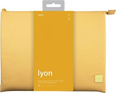 Чехол LYON RPET Fabric Laptop sleeve для MacBook Pro 14 Canary Yellow – фото 2