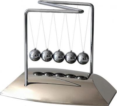 маятник Настольный антистресс Шары Ньютона металл (98085)