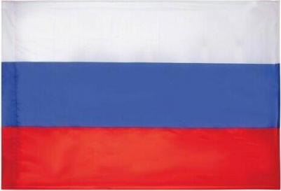 550227, Флаг России 90х135 см без герба, ПОВЫШЕННАЯ прочность и влагозащита, флажная сетка, 550227 – фото 4