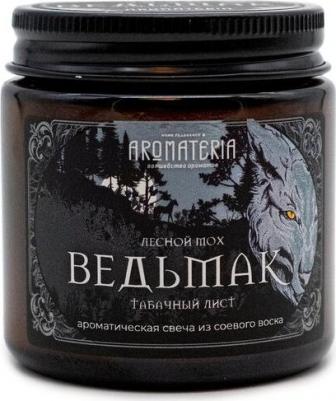 Ароматическая свеча "Ведьмак", 120 мл. / Аромасвеча в банке / из соевого воска / С хлопковым фитилём / Отличный подарок! – фото 1