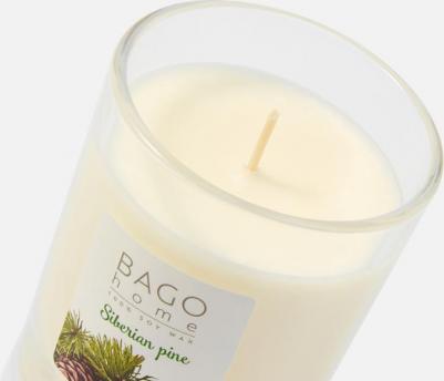 Свеча ароматическая в стекле Сибирская сосна 132 г – фото 3