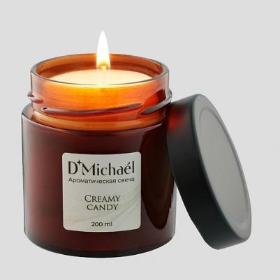 Ароматическая свеча Home CREAMY CANDY
