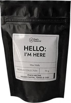 Аромавоск "Peach Nectar, Golden Santal & Tonka", 70 гр