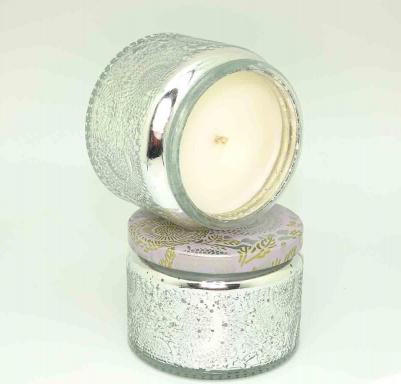 Свеча ароматическая Limited Новогодняя ночь, в маленькой стеклянной банке – фото 6