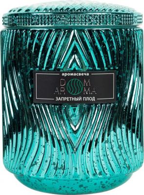 Свеча Пламя Запретный плод в стеклянном подсвечнике с крышкой