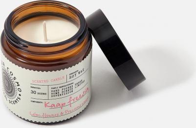 Свеча ароматическая Ароматическая свеча в банке Фрезия сирень и драгоценное дерево 88.0 – фото 1