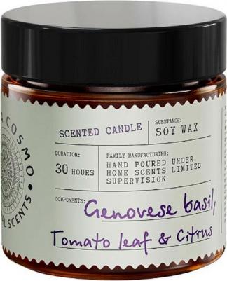Свеча ароматическая в стеклянной банке Nature Базилик томатный лист и цитрус – фото 2