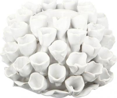 Подсвечник 15x15x11см JC0099-WHIT