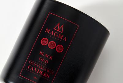 Аромасвеча Черный уд 380 мл – фото 4