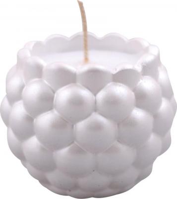 Свеча декоративная с подсвечником "Бабл", размер 8x8х6,5 см МС5-206